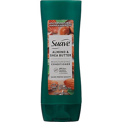 Suave Professionals Conditioner Moisturizing Almond + Shea Butter - 12.6 Fl. Oz. - Image 2