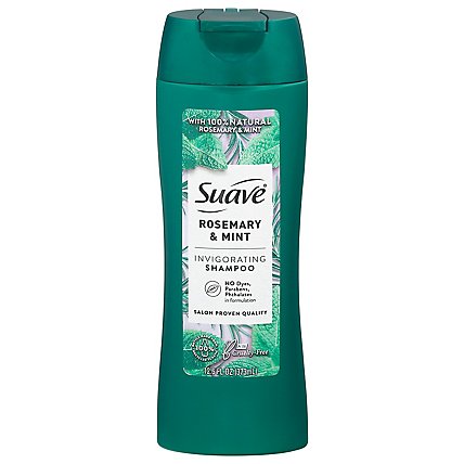 Suave Professionals Shampoo Invigorating Clean Rosemary + Mint - 12.6 Fl. Oz. - Image 3