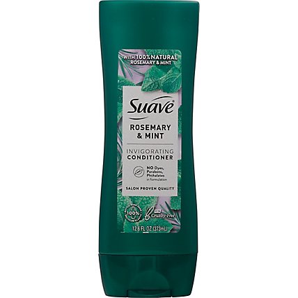 Suave Professionals Conditioner Invigorating Clean Rosemary + Mint - 12.6 Fl. Oz. - Image 2