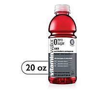 vitaminwater Zero Water Beverage Nutrient Enhanced XXX Acai Blueberry Pomegranate - 20 Fl. Oz.