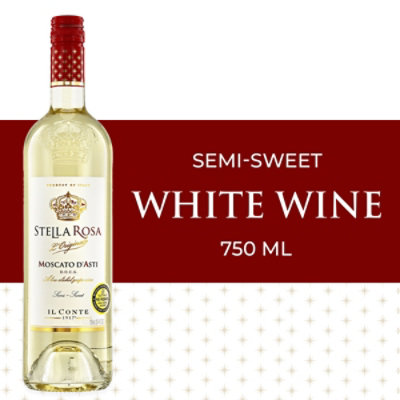 Stella Rosa Moscato White Dessert Italian Wine - 750 Ml