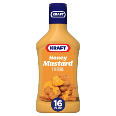 Kraft Honey Mustard Salad Dressing Bottle - 16 Fl. Oz. - Image 2