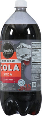 Signature SELECT Zero Cola Soda - 2 Liter - Image 6