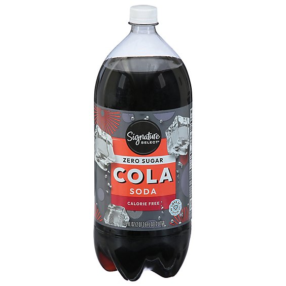 Signature SELECT Soda Cola Zero - 2 Liter