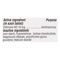 Signature Care Allergy Relief Cetirizine Hydrochloride 10mg Antihistamine Tablet - 120 Count - Image 4