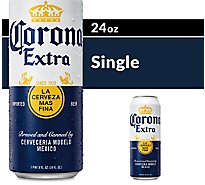 Corona Extra Mexican Lager Beer 4.6% ABV Can - 24 Fl. Oz.