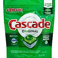 Cascade Complete Dishwasher Detergent ActionPacs Fresh Scent Pouch - 25 Count - Image 2