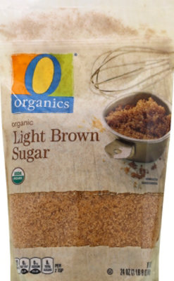 O Organics Organic Sugar Brown Light - 24 Oz - Albertsons