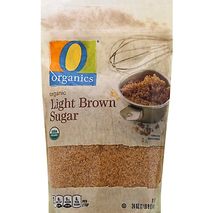 O Organics Organic Sugar Brown Light - 24 Oz - Image 2
