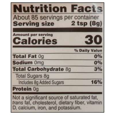 O Organics Organic Sugar Brown Light - 24 Oz - Image 3