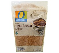 O Organics Organic Sugar Brown Light - 24 Oz