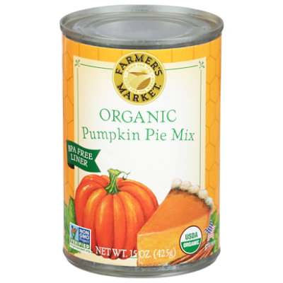 Farmers Market Organic Puree Pumpkin Pie Mix - 15 Oz - Image 3