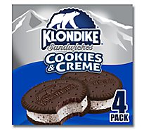 Klondike Cookies & Cream Sandwich - 4-4 Fl. Oz