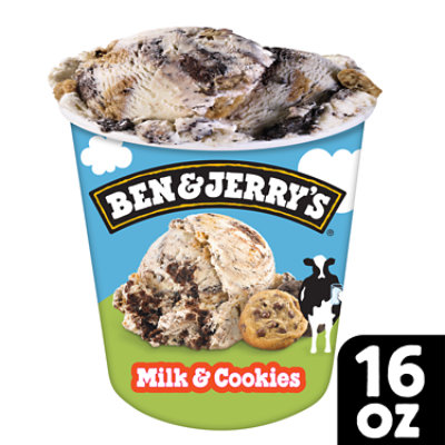 Ben & Jerry's Milk and Cookies Ice Cream - 16 Oz - Image 2