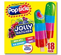 Popsicle Ice Pops Jolly Rancher - 18 Count