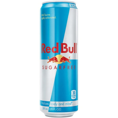 Red Bull Sugar Free Energy Drink - 20 Fl. Oz. - Image 1