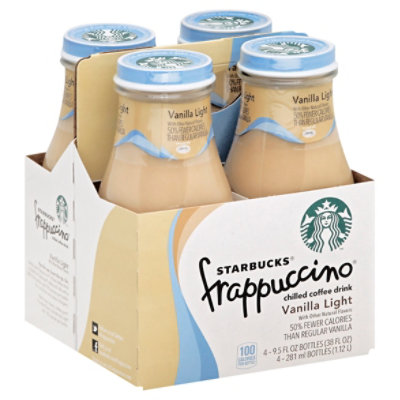 Starbucks Vanilla Frappuccino Coffee Drink 9.5 oz Bottles - Shop