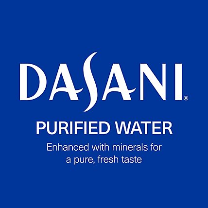 Dasani Water Purified Enhanced With Minerals Bottled 8 Count - 12 Fl. Oz.