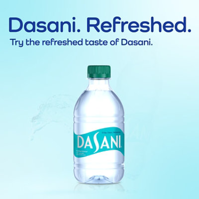 Dasani Water Purified Enhanced With Minerals Bottled 8 Count - 12 Fl. Oz. - Image 4