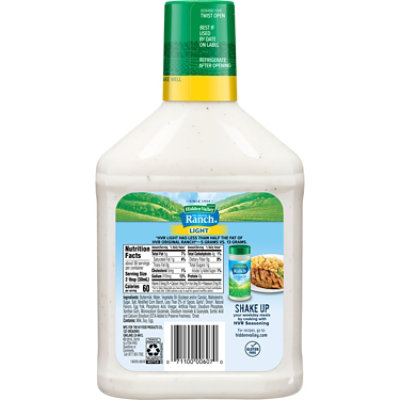 Hidden Valley The Original Ranch Dressing Light Thick & Creamy Family Size - 36 Fl. Oz. - Image 2