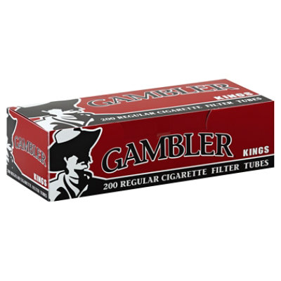 Gambler Cigarette Filter Tubes - 200 Count - Image 1