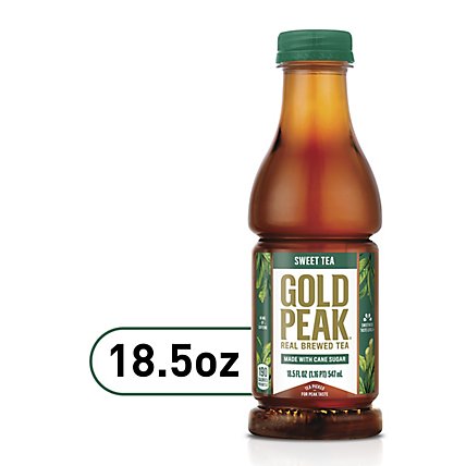 Gold Peak Tea Black Iced Sweetened - 18.5 Fl. Oz. - Image 1