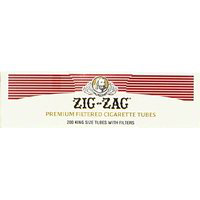 Zig Zag Regular Tobacco Tubes - 200 Count - Image 1