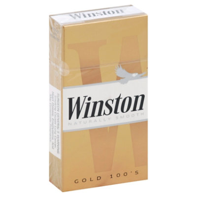 Winston Cigarettes Light 100s Box Pack - Tom Thumb