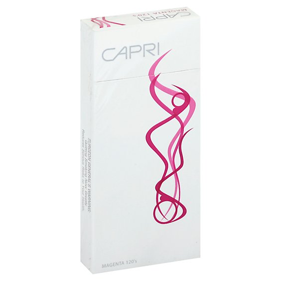 Capri Cigarettes Magenta 120s - Pack