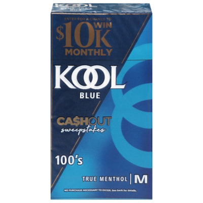 KOOL Cigarettes Milds 100s Box - Pack