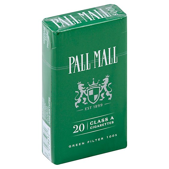 Pall Mall Cigarettes Light Menthol 100s Box - Pack