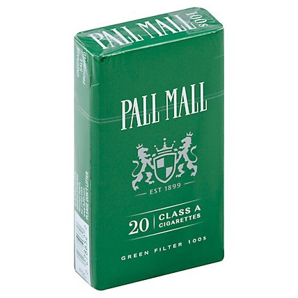 Pall Mall Cigarettes Light Menthol 100s Box - Pack - Image 1