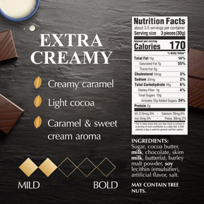Lindt Excellence Chocolate Bar Milk Chocolate Extra Creamy - 3.5 Oz - Image 8