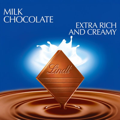 Lindt Excellence Chocolate Bar Milk Chocolate Extra Creamy - 3.5 Oz - Image 4