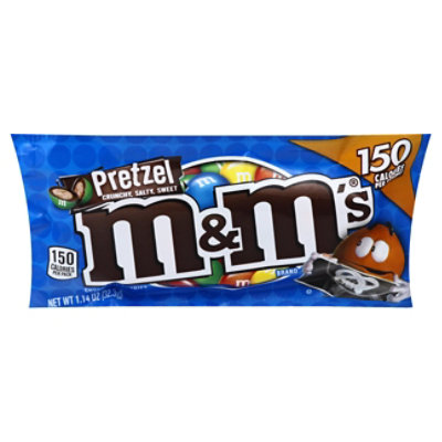 M&Ms Chocolate Candies Milk Chocolate Pretzel - 1.14 Oz - randalls