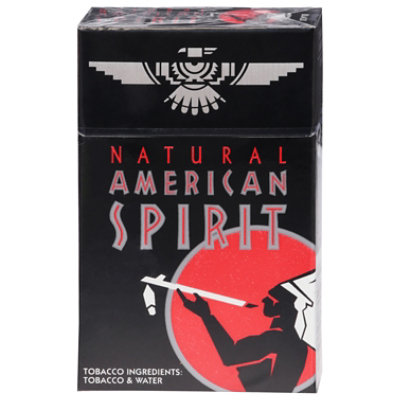 American Spirit Cigarettes Black Perique Box - Pack
