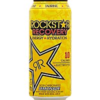Rockstar Recovery Energy Drink Lemonade - 16 Fl. Oz. - Image 2