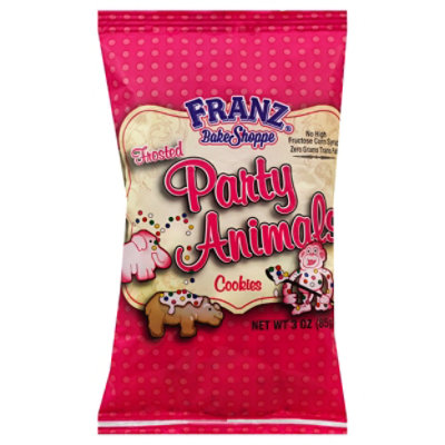 Franz Cookies Frosted Animals - 3 Oz