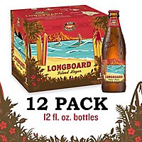 Kona Longboard Island Lager Beer Bottles - 12-12 Fl. Oz. - Image 1
