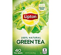Lipton Green Tea Pure Bags - 40 Count