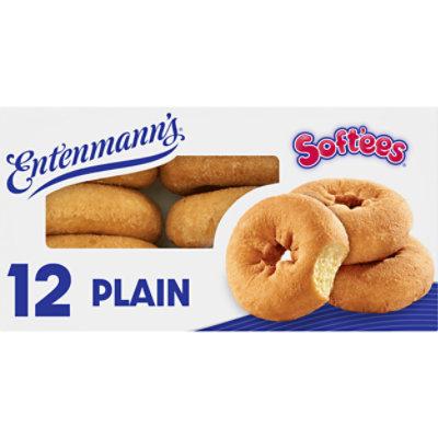 Entenmann's Softees Plain Donuts - 12 Count - Image 1