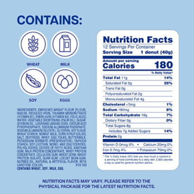 Entenmann's Softees Plain Donuts - 12 Count - Image 2