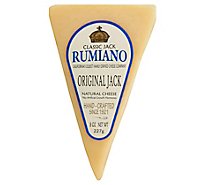 Rumiano Classic Jacks Cheese Original Jack Wedge - 8 Oz