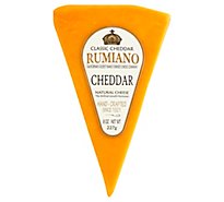 Rumiano Classic Jacks Cheese Cheddar Wedge - 8 Oz
