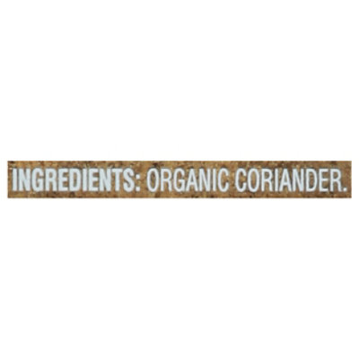 O Organics Coriander Ground - 1.6 Oz - Image 3