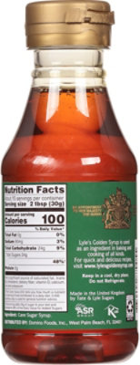 Abram Lyle & Sons Lyles Golden Syrup Original Cane Sugar Syrup - 11 Fl. Oz. - Image 6