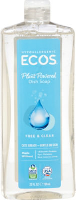 ECOS Dishmate Dish Liquid Free & Clear Bottle - 25 Fl. Oz. - Image 2