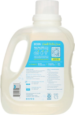 ECOS Laundry Detergent Liquid With Built In Fabric Softener 2X Magnolia & Lily Jug - 100 Fl. Oz. - Image 5