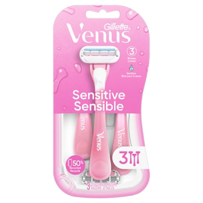 Gillette Venus Sensitive Womens Disposable Razor - 3 Count - Image 8