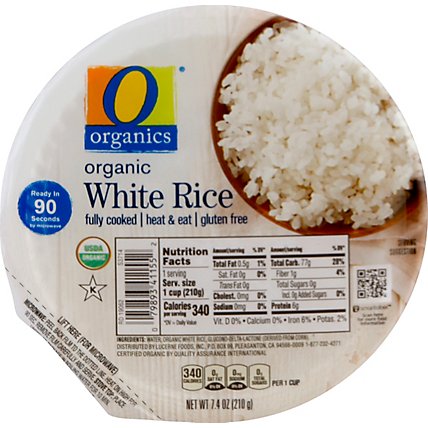 O Organics Organic Rice Bowl White - 7.4 Oz - Image 2